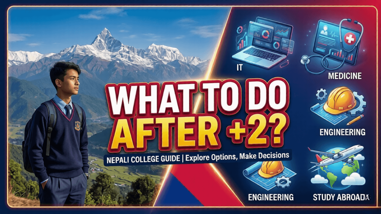 What to Do After +2 in Nepal? Complete Career Roadmap 2026