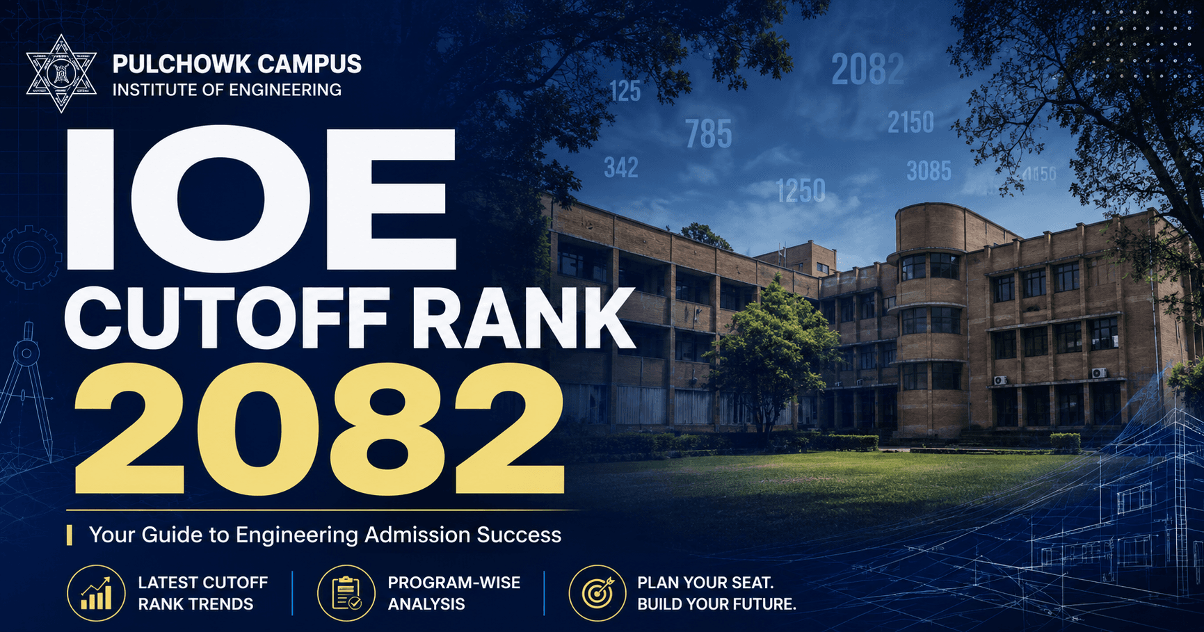 IOE Cutoff Rank 2082 – Pulchowk, Thapathali, Purwanchal, Pashchimanchal & Chitwan Campus